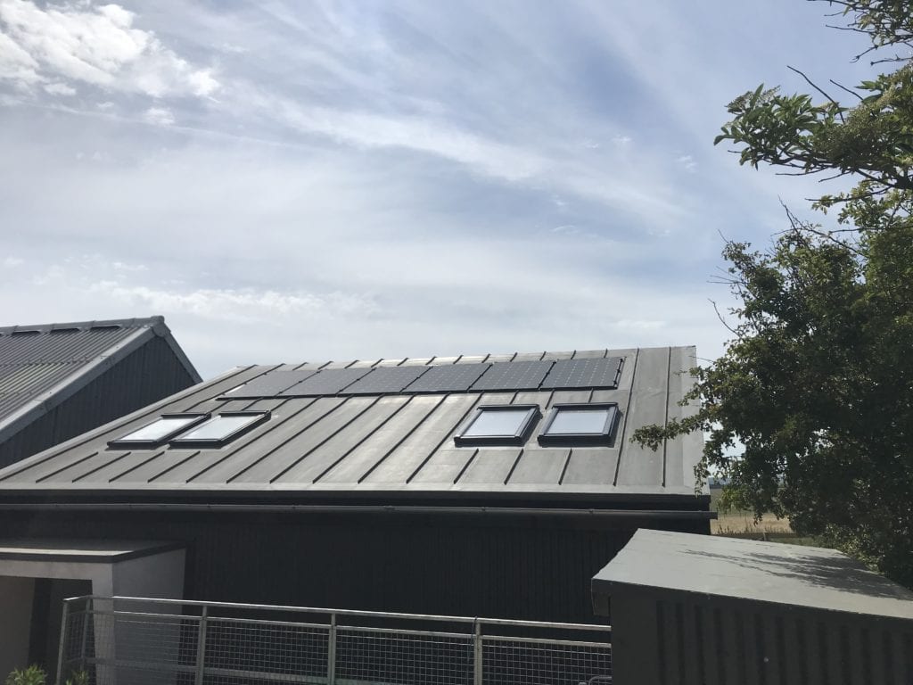 Off grid solar panels